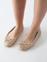 Ballerinas Inuovo Goud women A92002-vue-porte